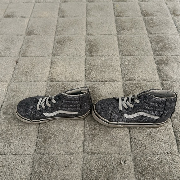 Vans glitter silver soze 9c sneakers - Picture 2 of 2